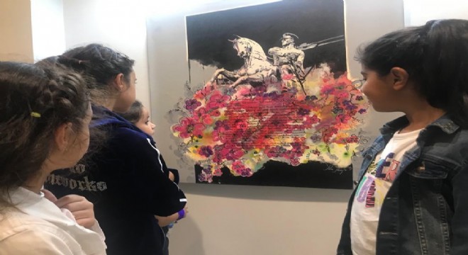 'Milli Mücadele' sergisine yoğun ilgi