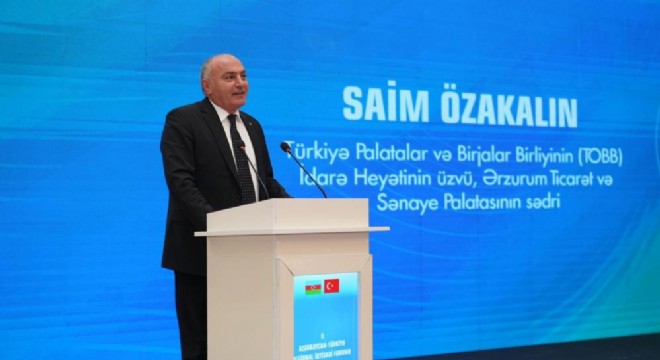 Özakalın, Bölgesel İktisadi Forumu'na seslendi
