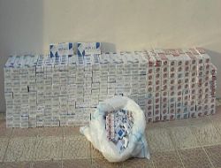 37 bin paket sigara ele geçirildi
