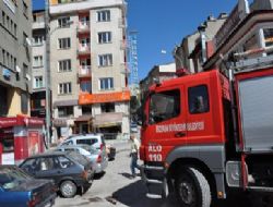 Erzincankapı'da yangın paniği