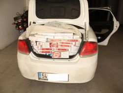 24 bin paket sigara yakalandı