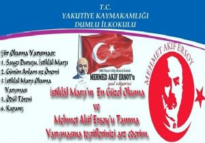 Öğrenciler İstiklal Marşı'nda yarışacak