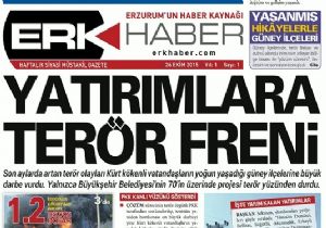 ERKHABER Gazetesi'nden 100 bin baskılı start