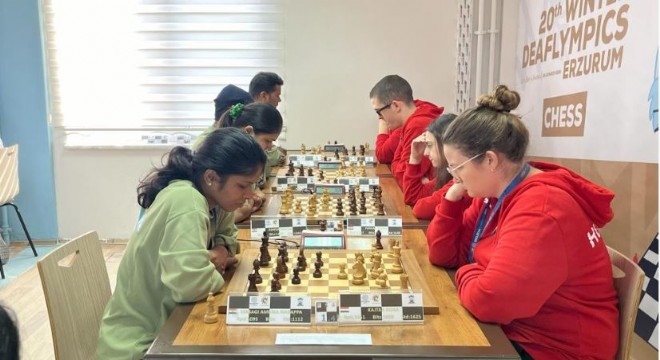 36 ülkeden 596 sporcu Erzurum'da yarışıyor