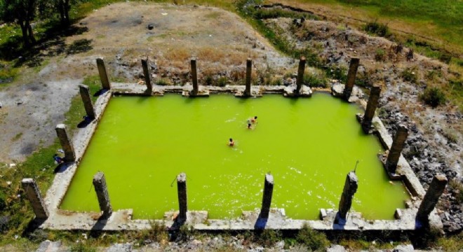 Akdağ kaplıcaları yoğun ilgi görüyor