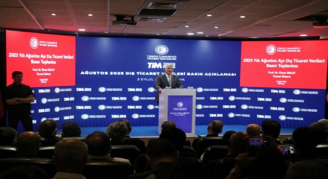 Bolat ağustos ayı dış ticaret verilerini açıkladı