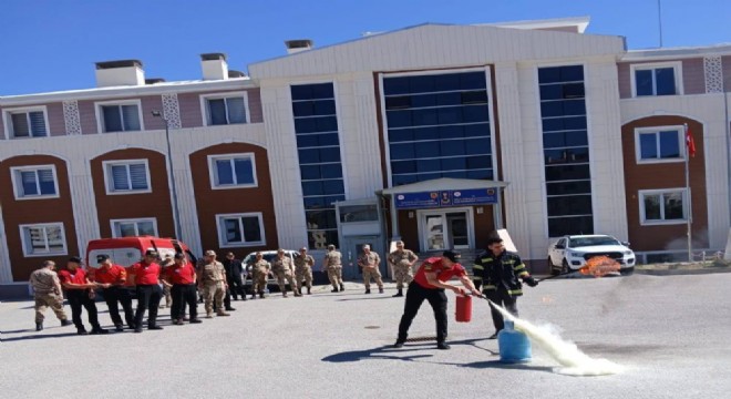 Büyükşehir itfaiyesi bilgilendiriyor
