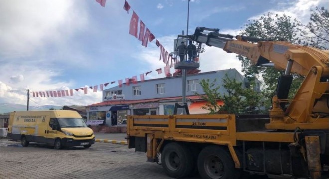 Büyükşehirden Çıldır'a Işık köprüsü