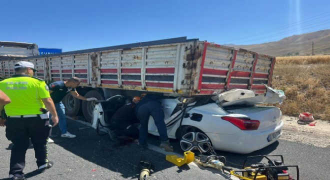 Çat yolunda feci kaza: 1 ölü