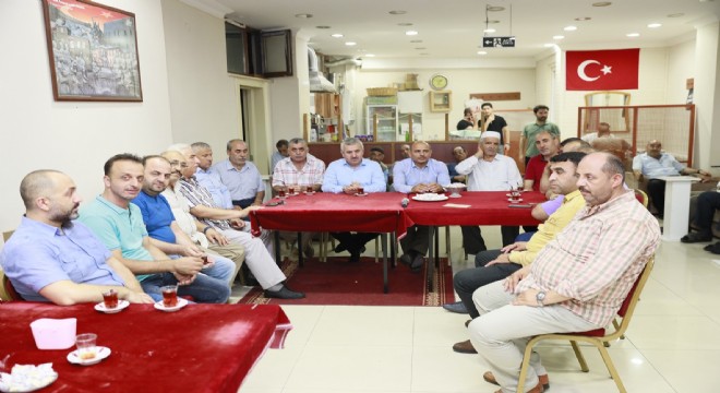 Çatlı Dadaşlar Başkan Baran'ı ağırladı