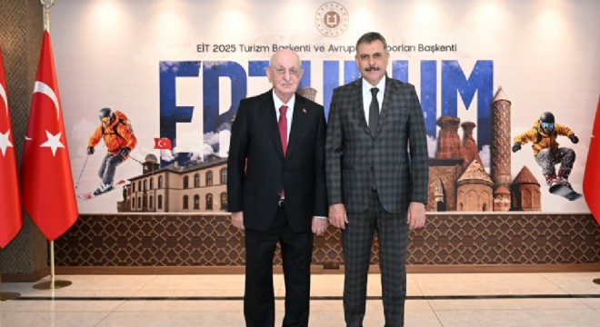 Çiftçi, 27. dönem TBMM Başkanı Kahraman'ı ağırladı