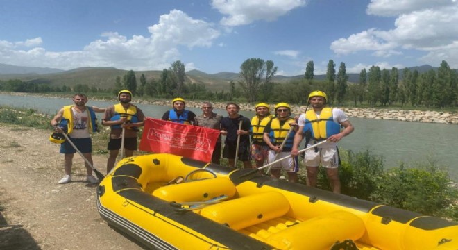 Çoruh'ta rafting heyecanı