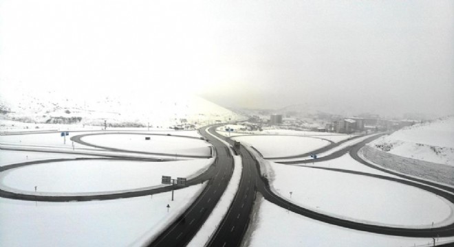 Doğu Anadolu'da kar sevinci