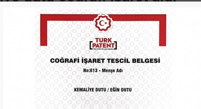 Doğu'da bir ürün daha coğrafi işaret aldı