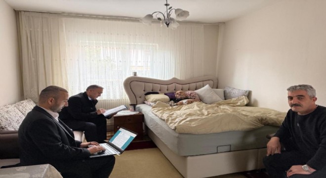 Duruşma salonu eve taşındı