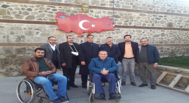Engelliler Meclisinden Gazi Saylanlar'a destek