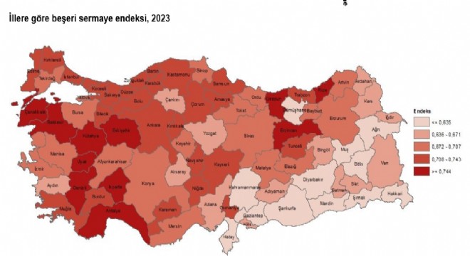 Erzurum Beşeri Sermaye Endeksi açıklandı