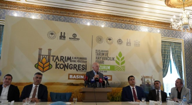 Erzurum Uluslararası Tarım Fuarı 2 Eylül'de