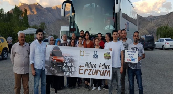Erzurum'a gelen tur otobüsü sayısı 12'yi buldu