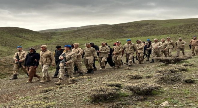 Erzurum'da 11 düzensiz göçmen yakalandı