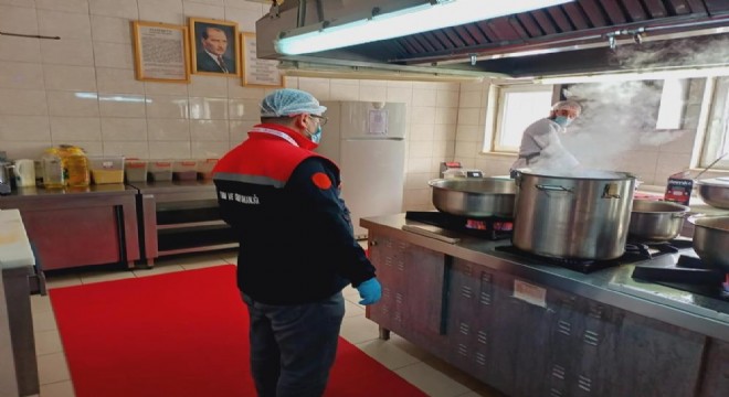 Erzurum'da 415 gıda işletmesi denetlendi