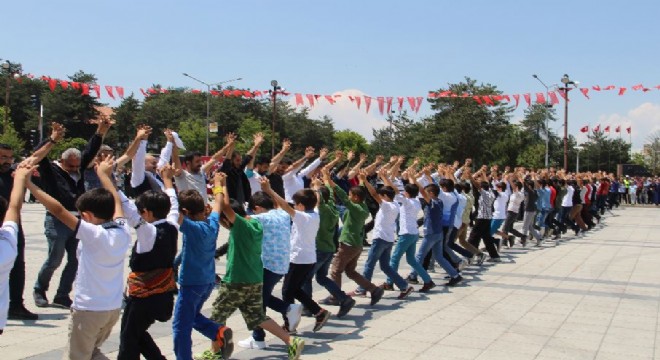Erzurum'da bar rekoru denemesi
