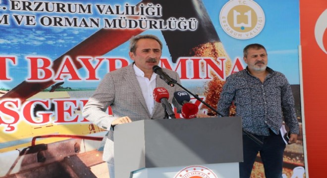 Erzurum'da hasat bayramı