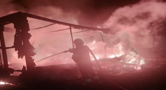 Erzurum'da üç yangın