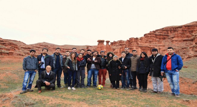 Erzurum'u sanatla tanıtıyor