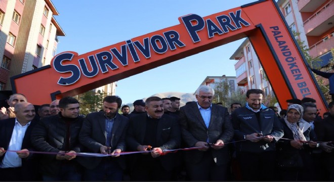 Erzurum'un ilk macera parkı Palandöken'de açıldı