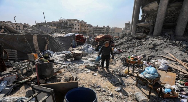 Gazze'de can kaybı 61 bin 599'a yükseldi