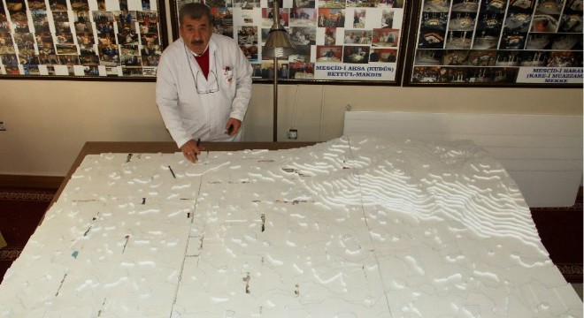 Hattatoğlu  Osmanlı Dönemi Erzurum'unu maketleştiriyor