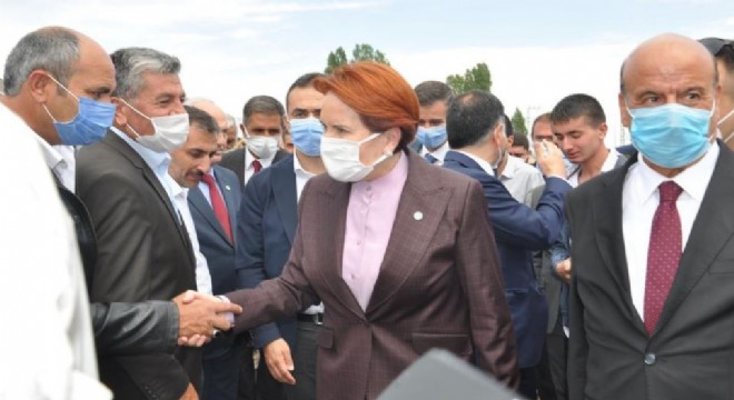 İYİ Parti Genel Başkanı Akşener, Pasinler'deydi