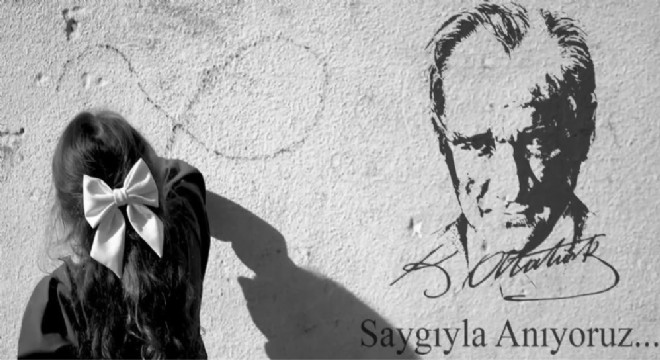 Iğdırlı çocuklar Atatürk'ü saygıyla andı