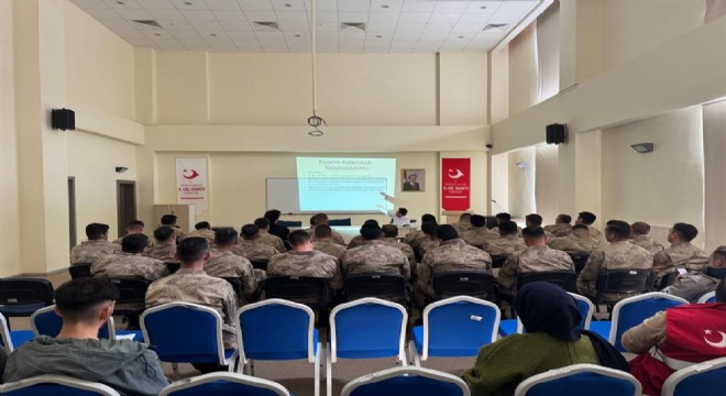 İl Sağlık Müdürlüğü Jandarmayı bilgilendirdi