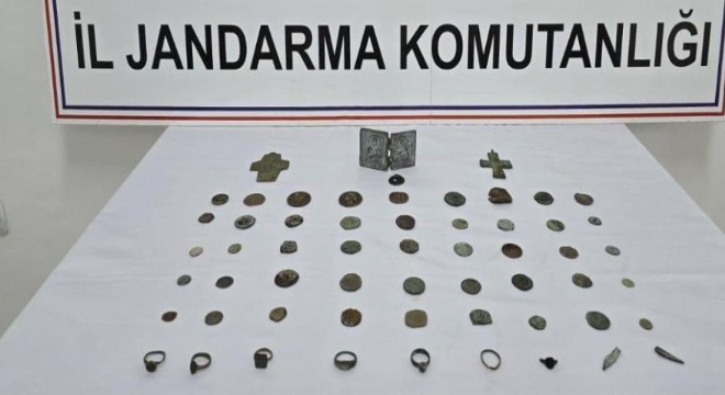 Jandarmadan tarihi eser operasyonu