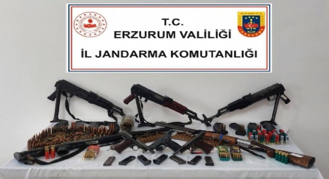 Karayazı'da silah operasyonu