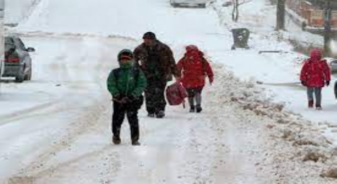 Kars'ta okullar tatil