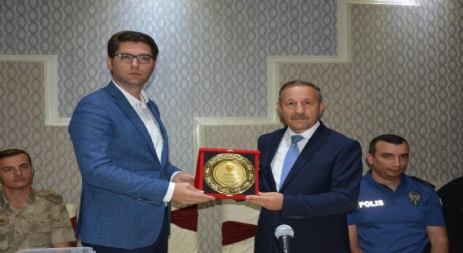 Kaymakam Karaloğlu'na duygusal veda