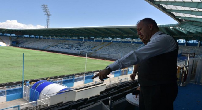 GSİM'de stadyum mesaisi