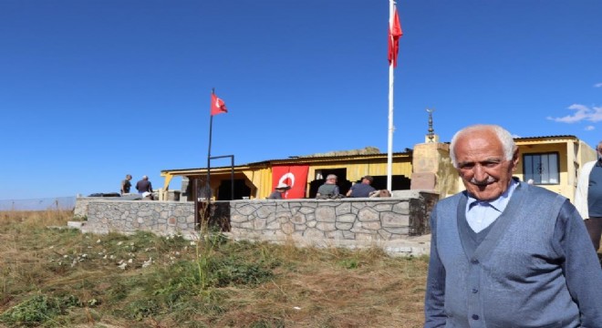 Kimse donmasın diye Allahuekber'de sığınak yaptı