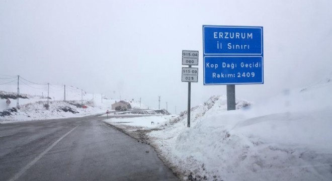 Kop'ta ulaşım zorlaştı
