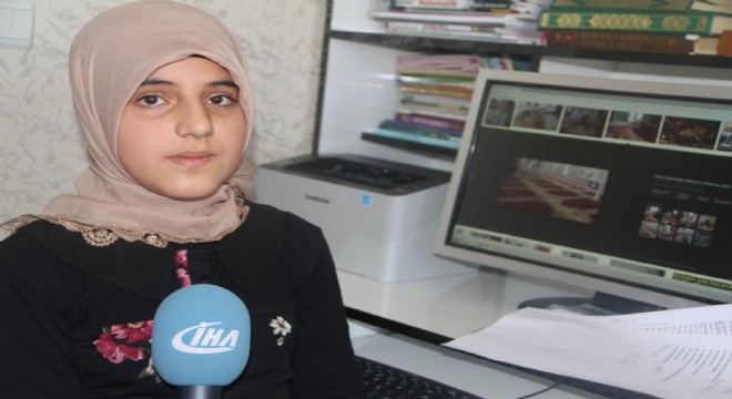 Küçük Esranur'dan yürek yakan Mescid-i Aksa şiiri