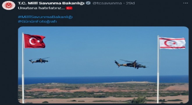 MSB: 'Unutana Hatırlatırız'