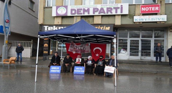 Muşlu anneler evlat nöbetini sürdürüyor