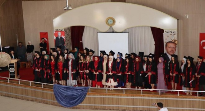 Oltu BSBF'de mezuniyet heyecanı