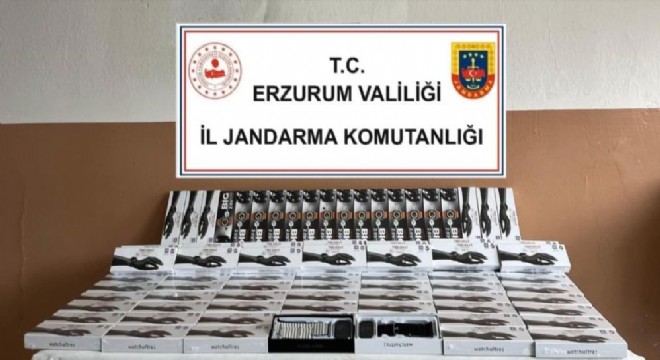 Oltu'da Jandarmadan kaçakçılık operasyonu