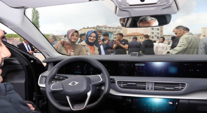 Oltu'da Togg Oltu gündem oluşturdu