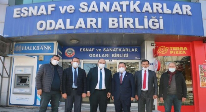 Orhan: Esnafımız bizim bel kemiğimiz