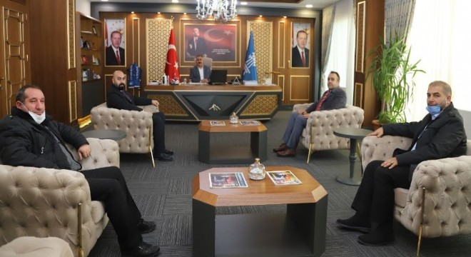 Palandöken YRP'den Palandöken Belediyesi'ne ziyaret